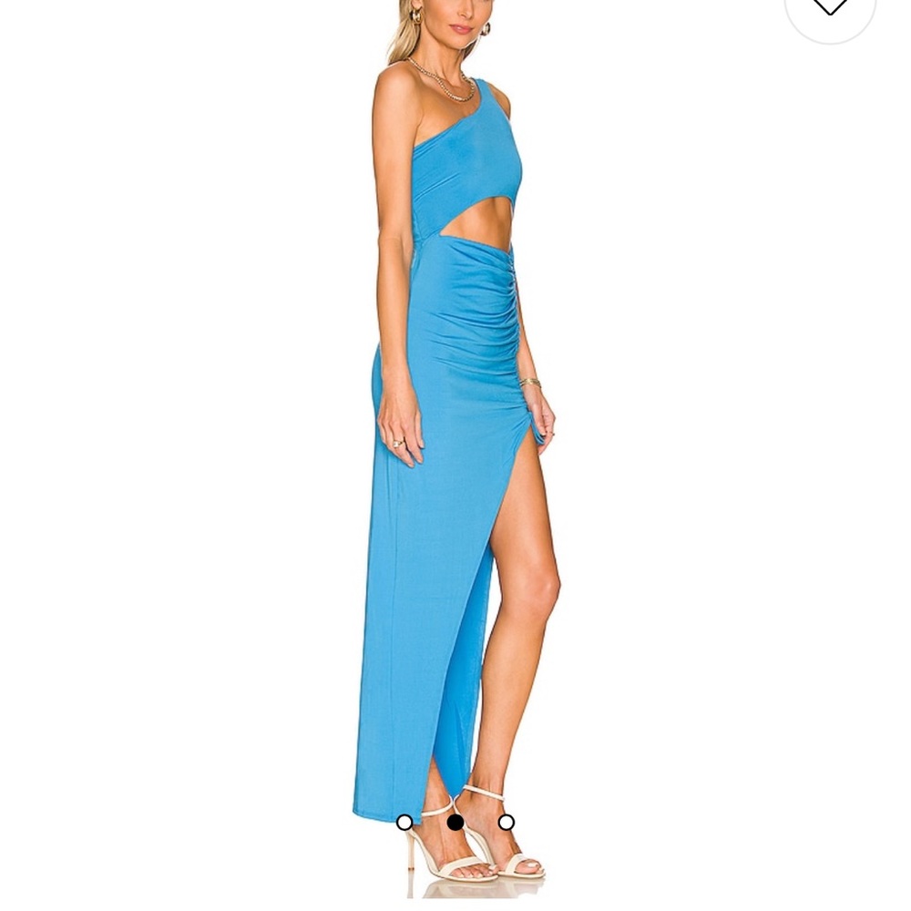 Alanie Maxi Dress in Aqua